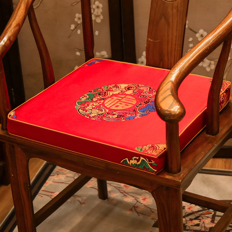 椅垫天然椰棕红木沙发坐垫椰丝棕乳胶茶椅圈椅座垫夏季