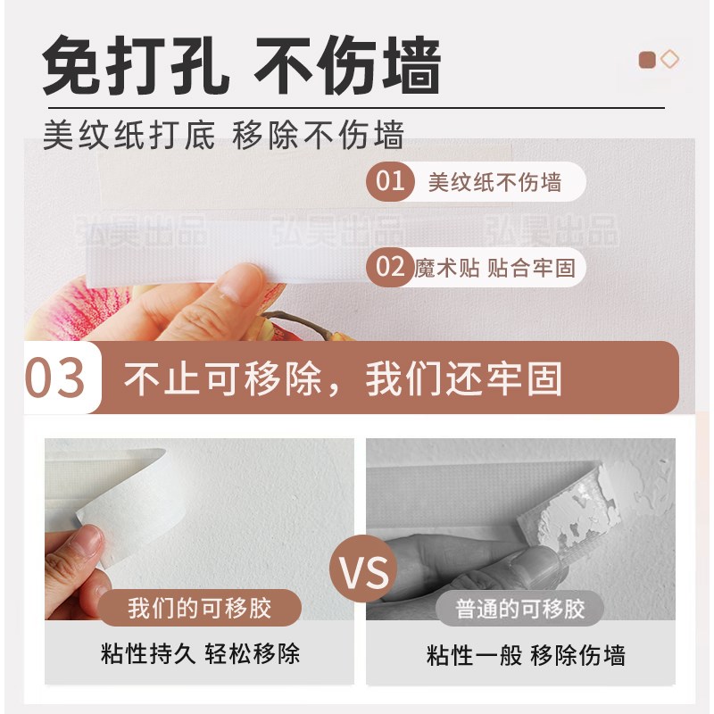 定制diy照片墙沙发背景墙毛毡板墙贴相片墙版毛粘板玄关装饰挂画图片