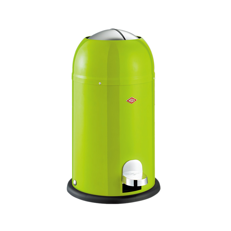 德国WECO威士克骑士桶不锈钢垃圾桶脚踏创意垃圾筒欧式家用L