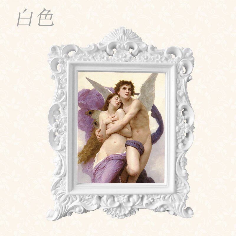 欧式画框挂墙大相框结婚照影楼相片框婚纱照制作客厅卧室复古像框