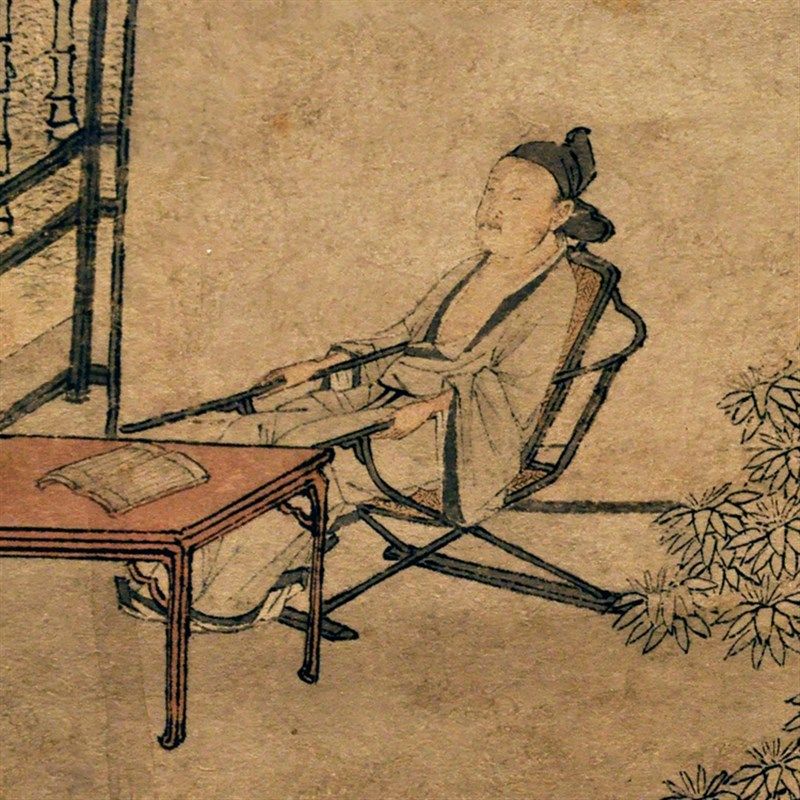 明仇英梧竹书堂图挂轴条幅卷轴山水画名画真迹复制品玄关挂画,家居饰品,国画,淘宝优惠券,粉丝福利购,淘宝优惠卷