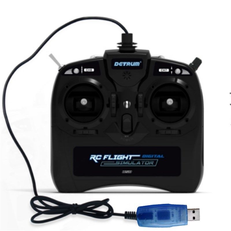 Dynm迪乐美8通道航模固定翼无人机训练遥控FPV穿越机飞行模拟器