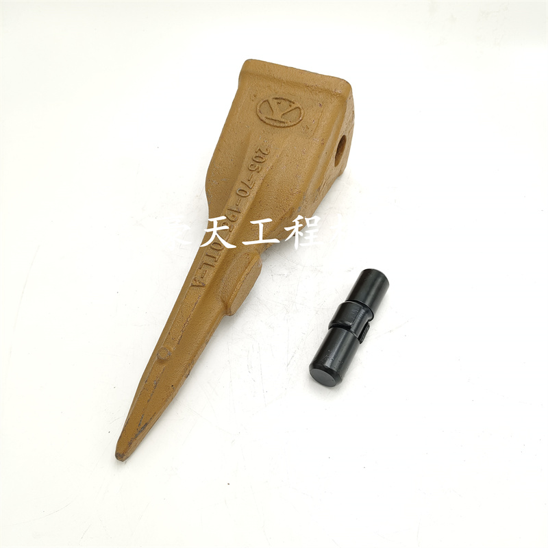 加藤挖机HD2牙齿斗齿挖斗铲齿牙仔齿根岩石齿销 特尖齿加长