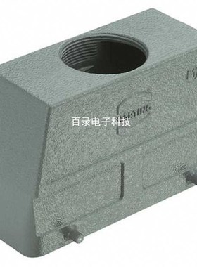 hrting重载连接器1900228 2针/芯哈丁浩亭上壳顶出M大孔