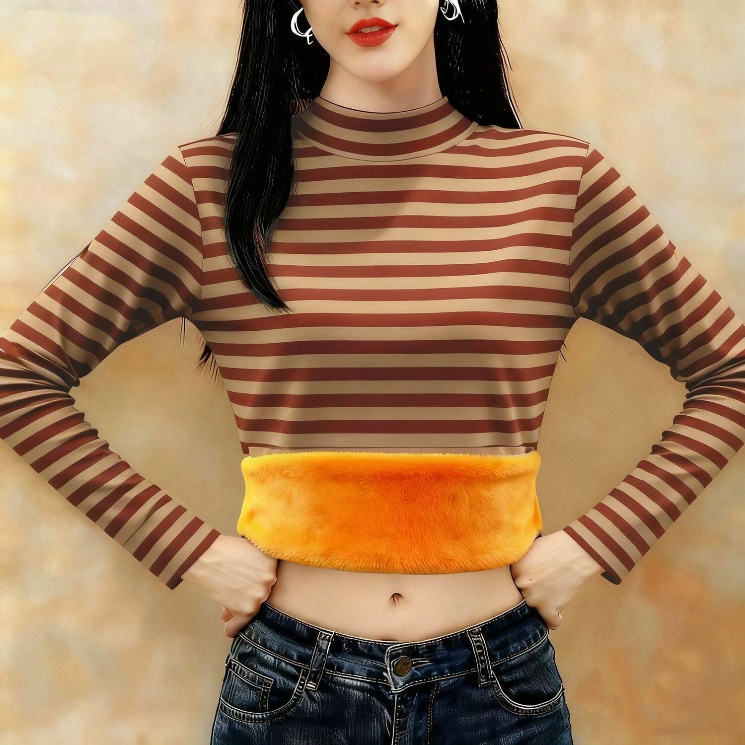 加绒加厚常规卫衣女秋冬新款减龄宽松大码设计感显瘦上衣女ins