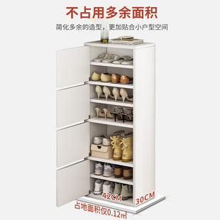 简易小鞋 进门口收纳 柜家用门口宿q舍床下鞋 架卧室收纳防尘高立式