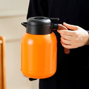 316不锈钢保温焖茶壶咖啡壶老白茶壶家用泡茶壶T便携闷泡壶保温壶