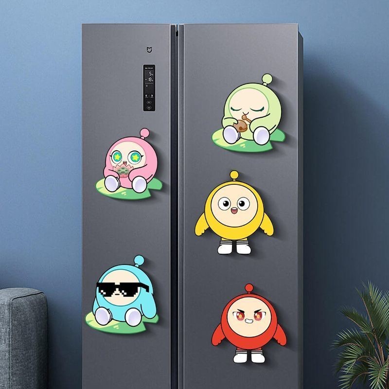 蛋仔派对冰箱贴卡通可爱可随意拿取贴放磁吸贴大门柜子磁性装饰贴