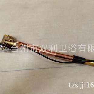 铜材质浴缸英式 厂家直供高品质手轮q旋转拉线控制式 下水器
