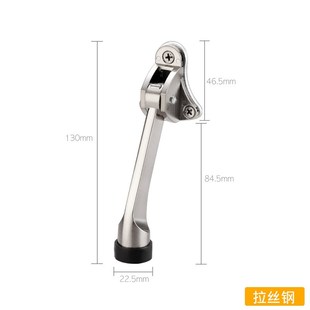 门吸免打孔脚踩门定位器u制动器防撞门顶脚踏门碰随意停门阻门挡