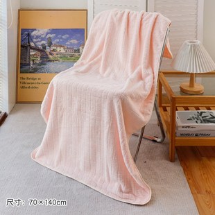 浴巾毛巾干发帽非纯棉全J棉吸水家用加厚大人女裹 奶酪色2024新款