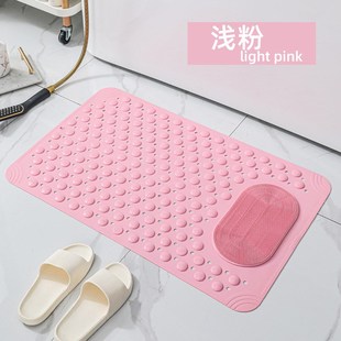 浴室防滑垫淋浴房家用老人小孩宝宝按摩L脚垫卫浴卫生间洗澡垫子