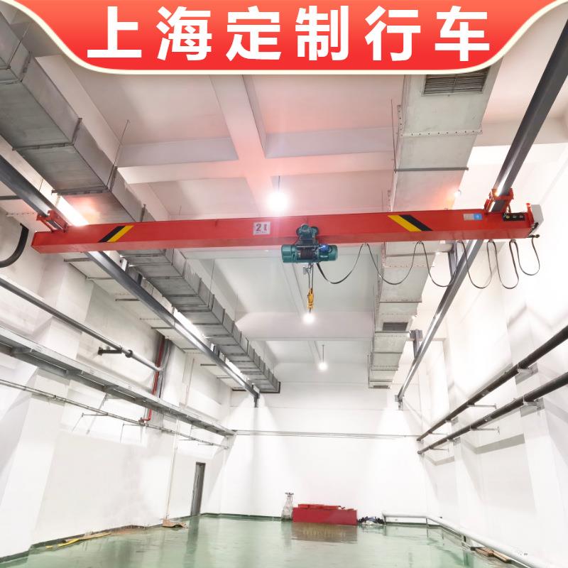 上海LX型1吨悬挂行车工位吊运用欧式变频1t电动单梁悬挂行吊桁车