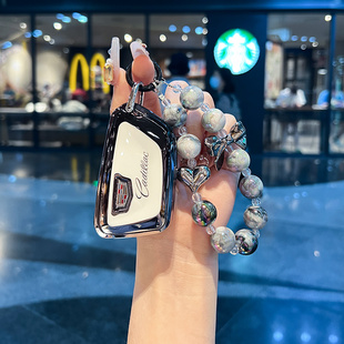 CT4 XT6 GT4 XT5 XTS壳ATSL扣SRT XT4 适用凯迪拉克CT5钥匙套CT6