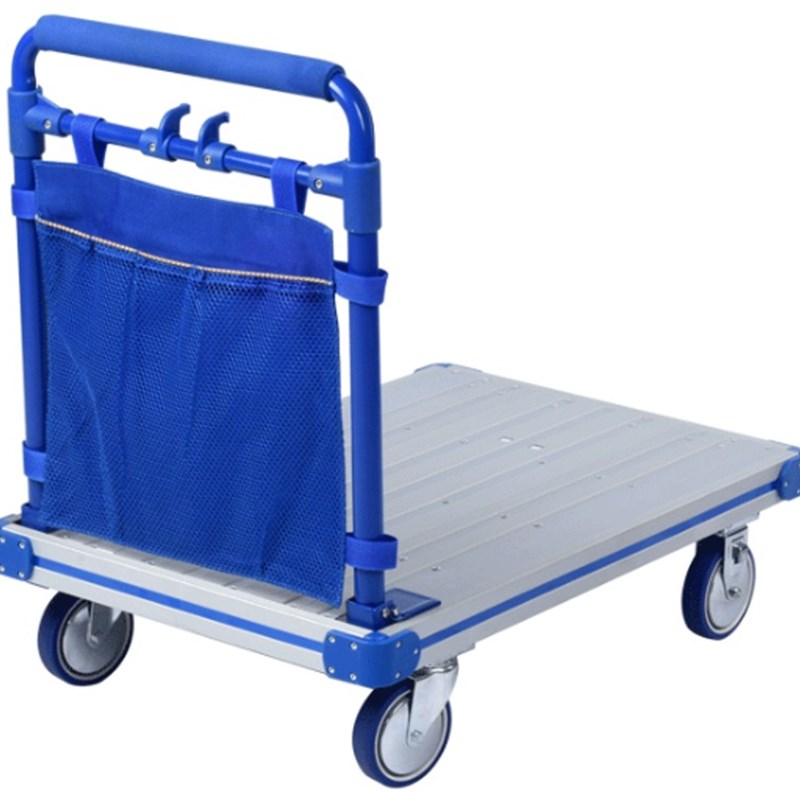 铝合金搬运车拖车折叠四轮拉货车小推车I平板车手推车手拉车推货