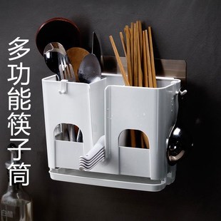 筷子收纳盒筷子笼家用家庭多功z能筷子置物架筷子篓刀架筷子筒一