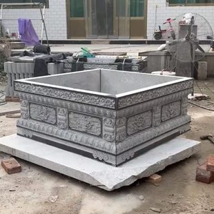 石雕须弥座大理石佛台底座花岗岩莲花座佛台浮雕底座寺庙石材佛座