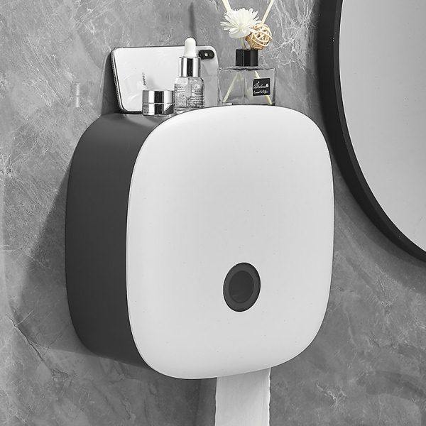 卫生间大卷纸盒壁挂式酒店大盘厕纸盒商用公共厕所卷纸筒纸巾盒