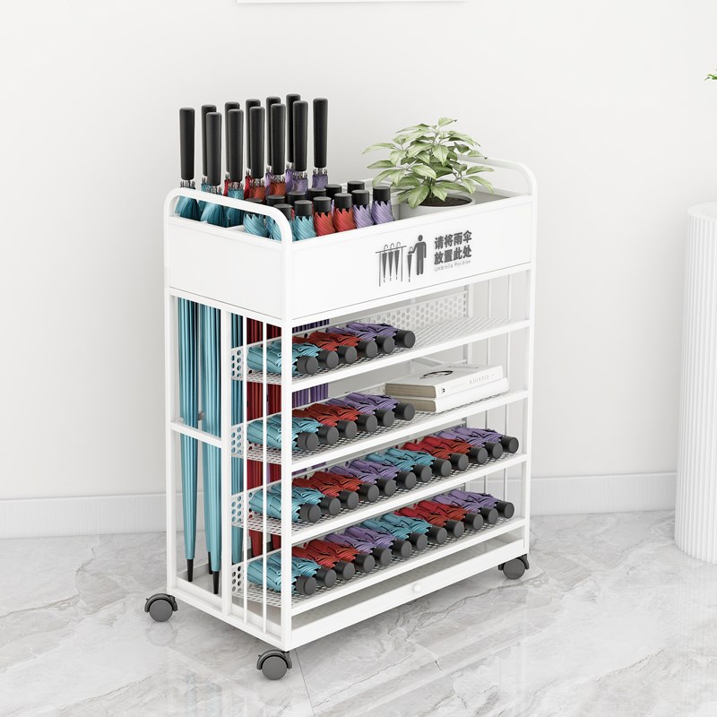 雨伞架收纳架沥水伞桶酒店大堂教室门口大容量商用雨X伞存放置物