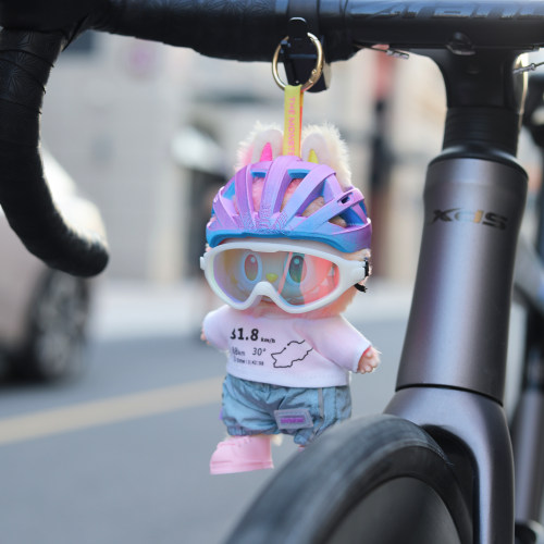拉布布公路自行车骑行头盔娃衣