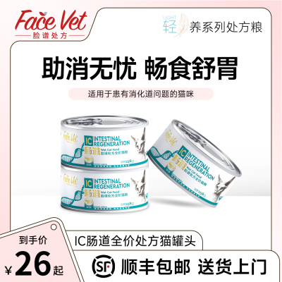 脸谱处方IC肠道全价处方猫罐头