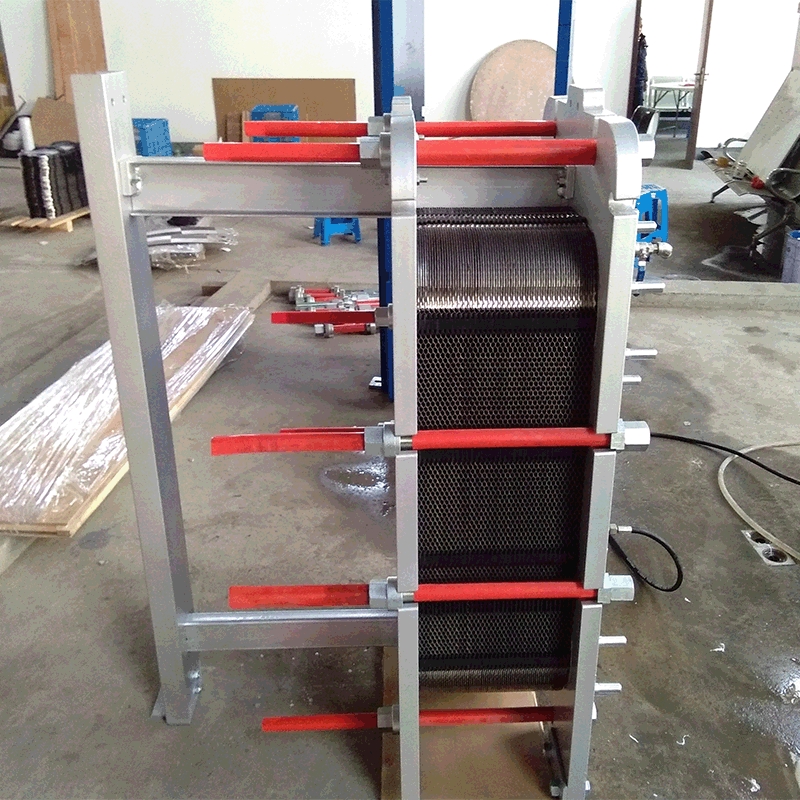 沃顿供应蒸汽加热板式换热器不锈钢水蒸汽交换锅炉化工降温板换式