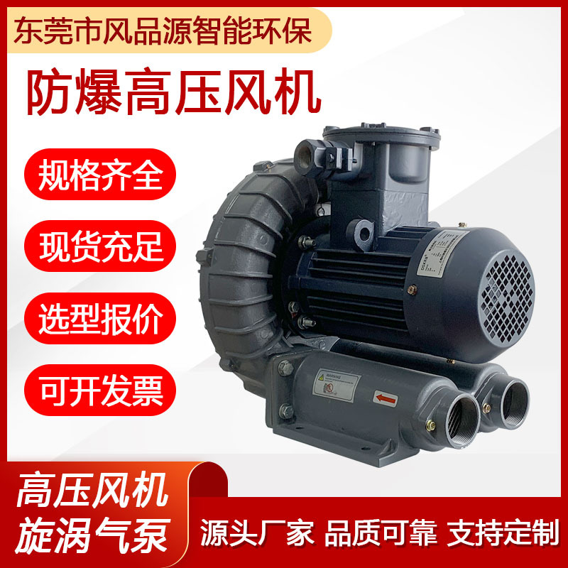 厂家供应粉尘防爆风机2GH 720-H26隔爆变频漩涡风机 环形高压气泵
