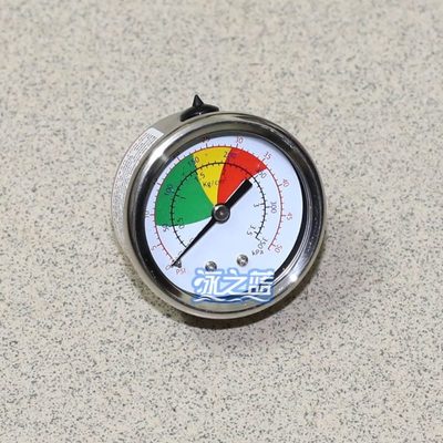 AQUA爱克沙缸配件 压力表 泳池过滤器多向阀压力表 沙缸头压力表