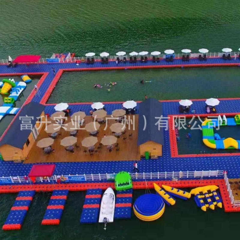 海洋牧场b海上塑料浮筒 稳固结构加厚型塑料护栏 海钓水上浮桥钓