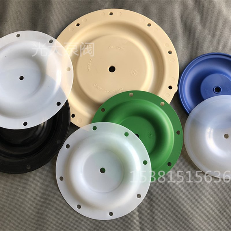 气动隔膜泵配件全套QBY隔膜泵膜片四氟/IF46/橡胶隔膜片耐腐蚀膜