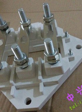 Y2系列250-280电动机接线柱 接线板 螺丝杆直径10mm 白色国标柱