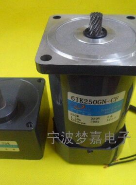 W6G/定速VN115220K松岗/转齿轮减速电机（）0齿轮马达250/电机箱0