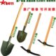 钓鱼子20中国镐折叠64车24G1010铁锹铲雪Q50厂11多功能工兵铲户外