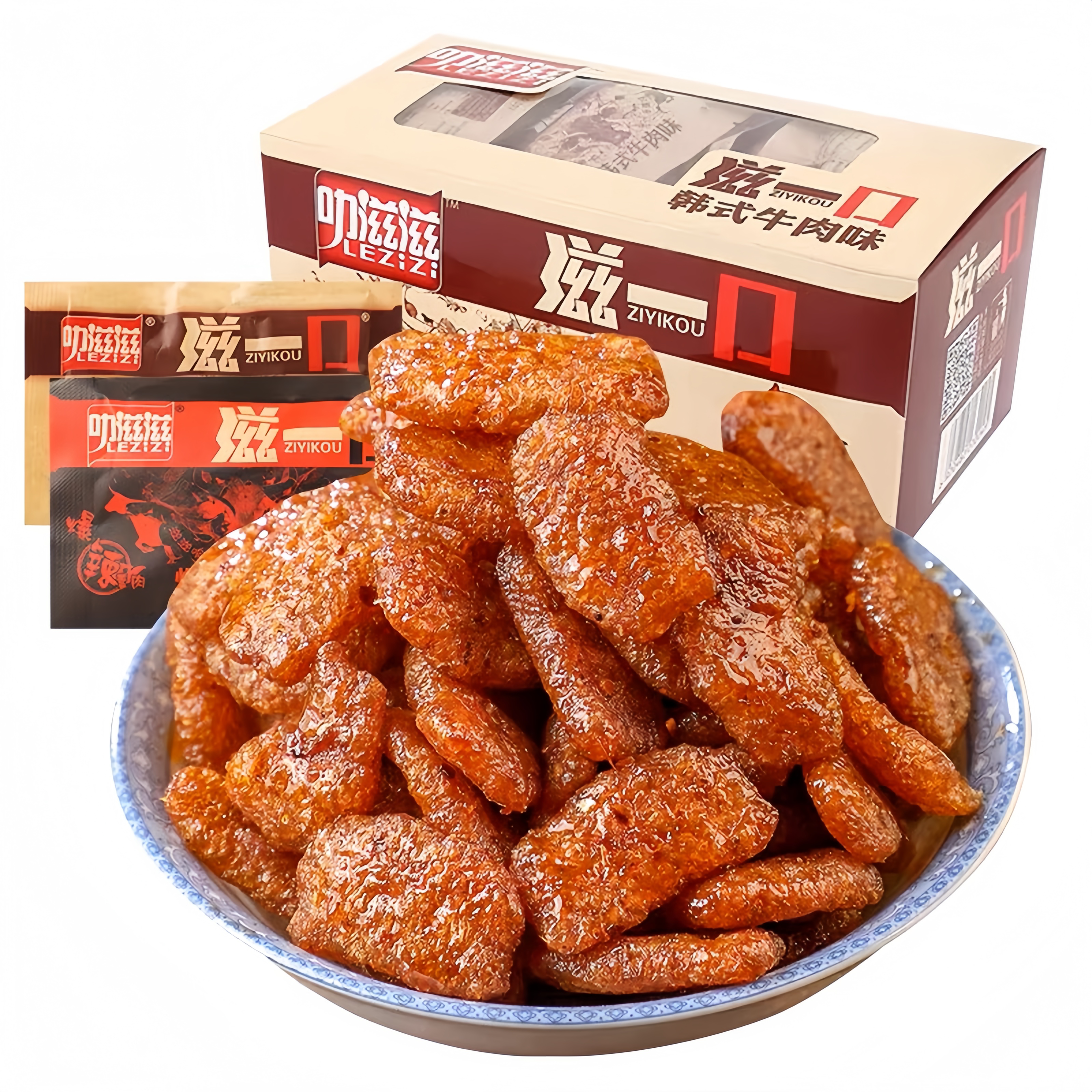 韩式素牛肉零食滋一口