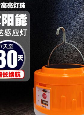 插电无线人体感应楼梯楼道雷达不太阳能充电感应灯超亮球泡智能灯