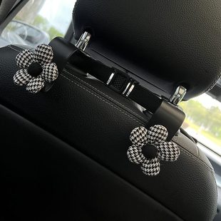 饰品后排靠背 汽车挂钩收纳车内创意多功能座椅简约高档车载装