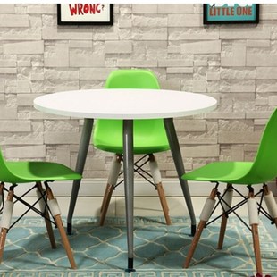 洽谈桌圆桌创意玻璃阳台桌椅办公小圆桌椅办公圆桌洽谈桌