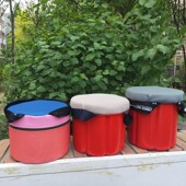 懒凳农用小大棚塑料凳挖蒜墩采茶凳懒墩神