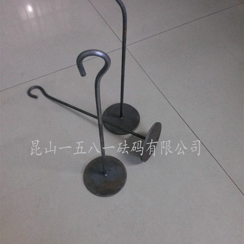 医用牵引挂钩增坨砝码增重铁块砝码单勾托盘铸铁增砣法码