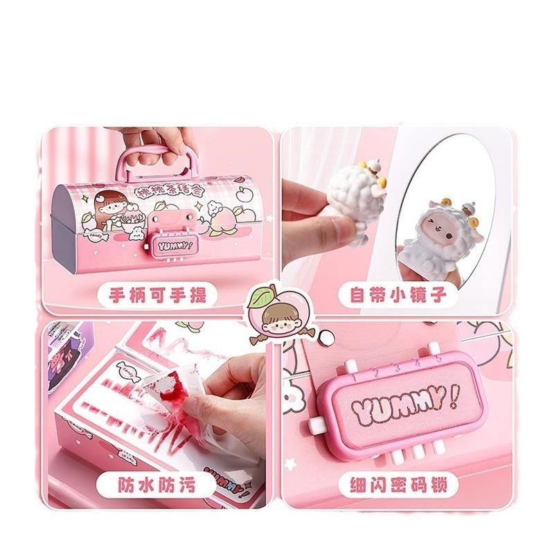 笔袋指纹解锁密码锁文具盒小学生儿童幼儿园袋女男生男女孩铅笔盒,文具电教/文化用品/商务用品,文具盒,淘宝优惠券,粉丝福利购,淘宝优惠卷