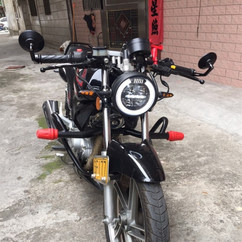 适用凯越0F 0F改装车把后视镜CM00 0龙头手把反光镜