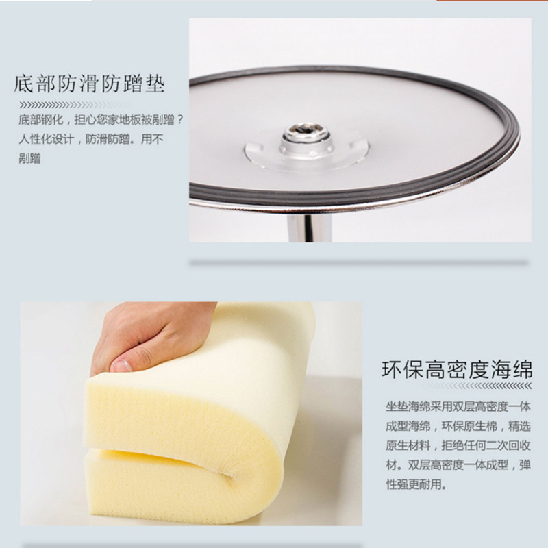 实木靠背小巧圆盘现代电脑椅升降小转椅书桌椅前台椅书房椅子