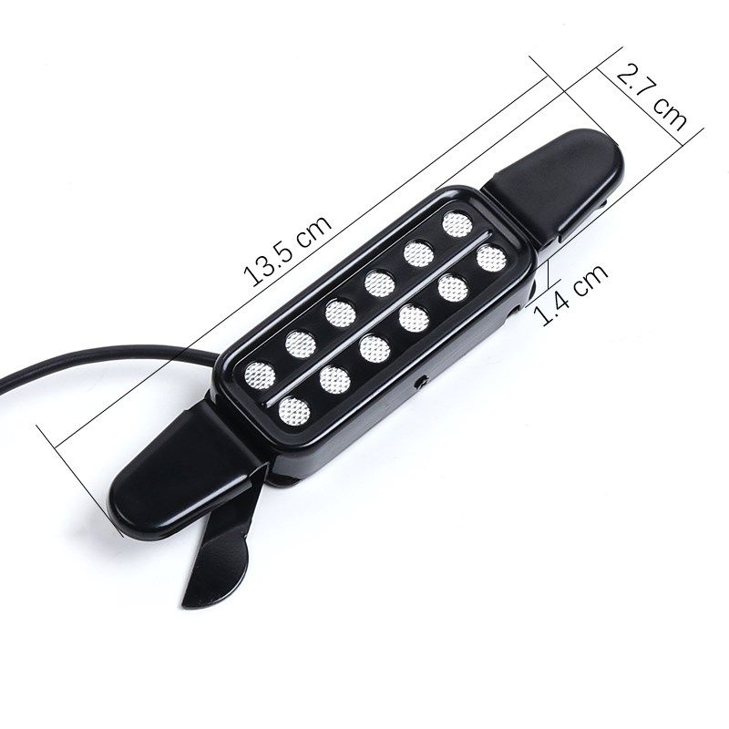 木吉他民谣拾音器免孔音孔磁感拾音高保真无需电池拾音器