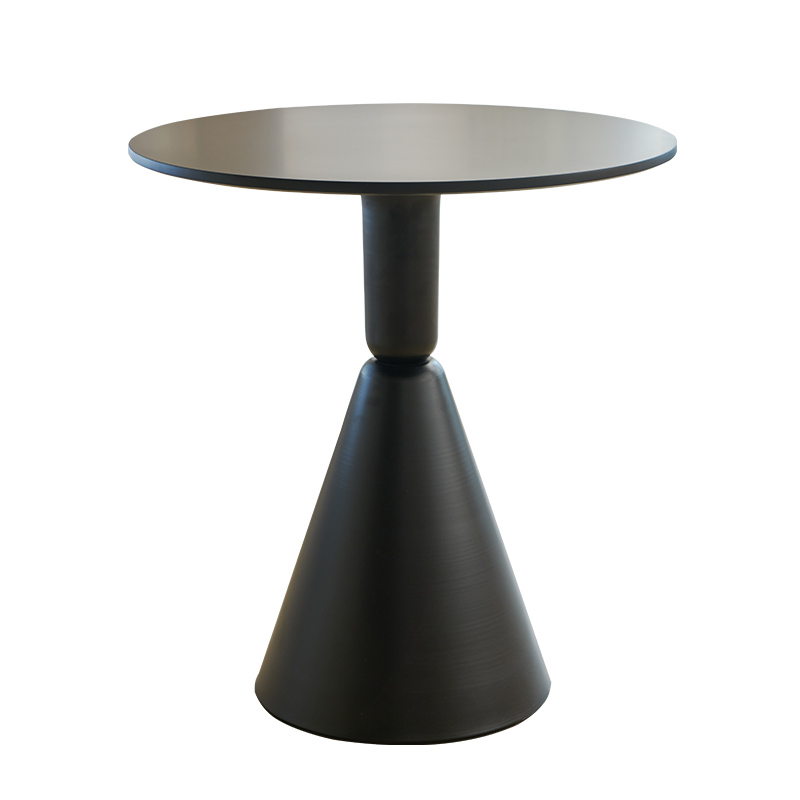 现代奶油风洽谈桌小圆桌茶几餐桌椅家用休闲咖啡店奶茶店