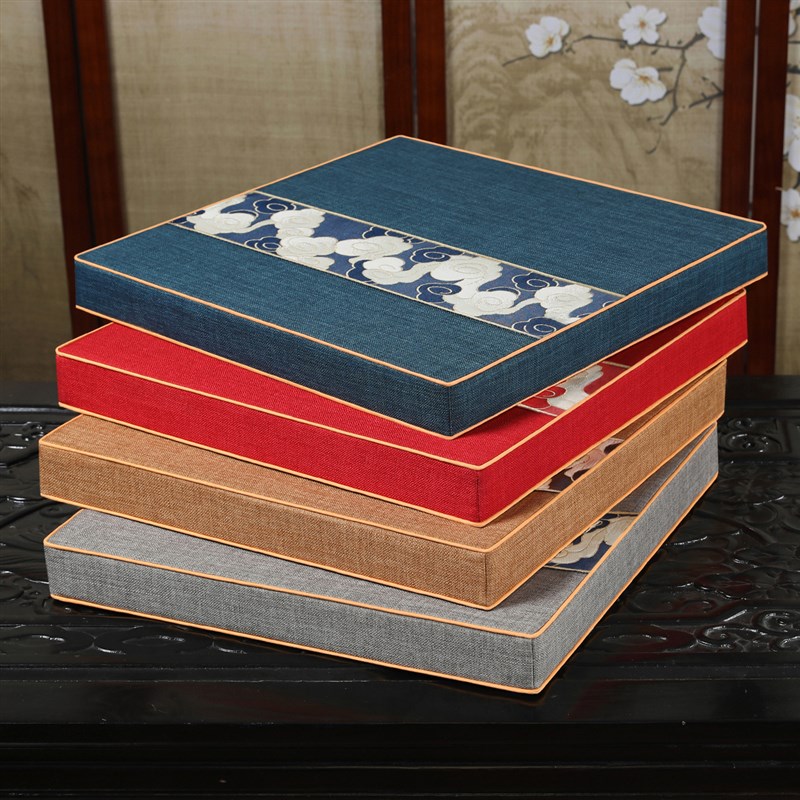 中式椅子垫子红木沙发坐垫乳胶棕垫实木太师椅餐椅垫座垫防滑