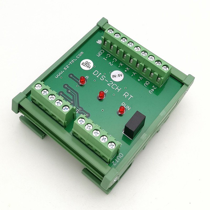 DI-2CH RT 脉冲扩展模块 一组进2组差分输出 输出可控