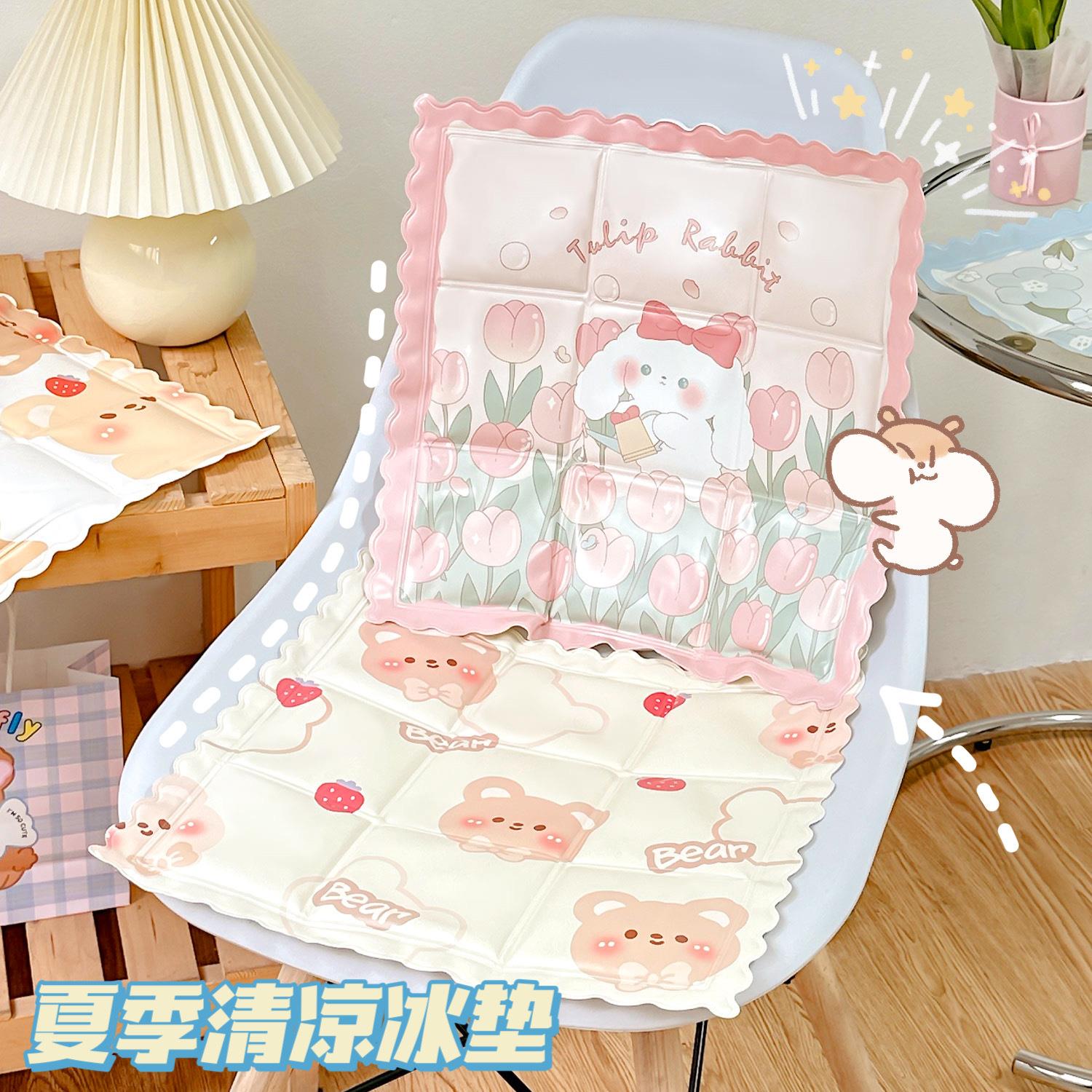 夏季冰垫学生宿舍办公室汽车坐垫降温凝胶冰凉垫子宠物猫狗窝凉垫