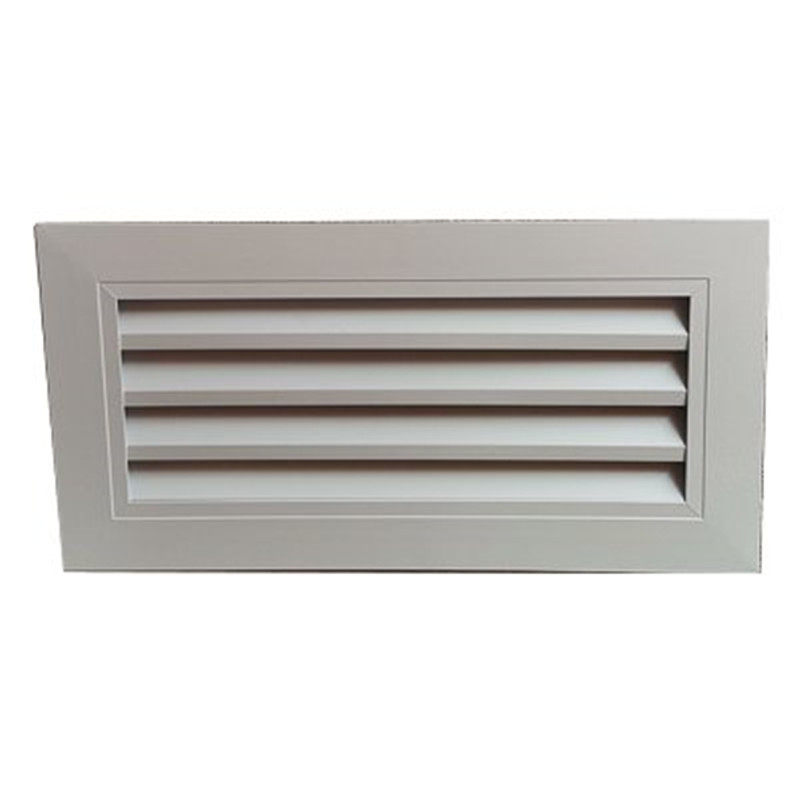 定订做铝合金防雨百叶窗回出风排风口检修散流器暖气罩固定回风口