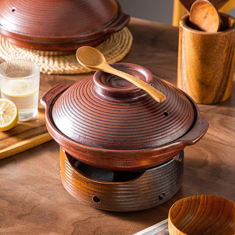 粗陶砂锅耐温土锅燃气灶煲汤锅干锅酒精炉小火锅酒店家用,厨房/烹饪用具,砂锅/石锅,淘宝优惠券,粉丝福利购,淘宝优惠卷