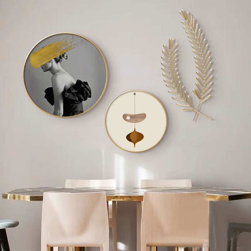 法式卧室装饰画文艺复古客厅背景墙壁画高级感人物主卧室床头挂画